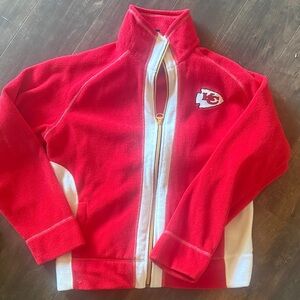 Kansas City Chiefs Red Fleece Zip-Up Jacket